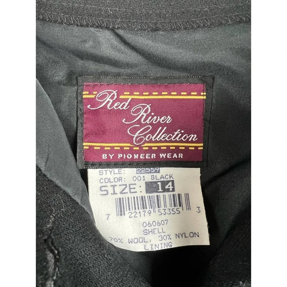 Pioneer Wear Black Maxi Skirt Size 14 - Picture 3 of 4
